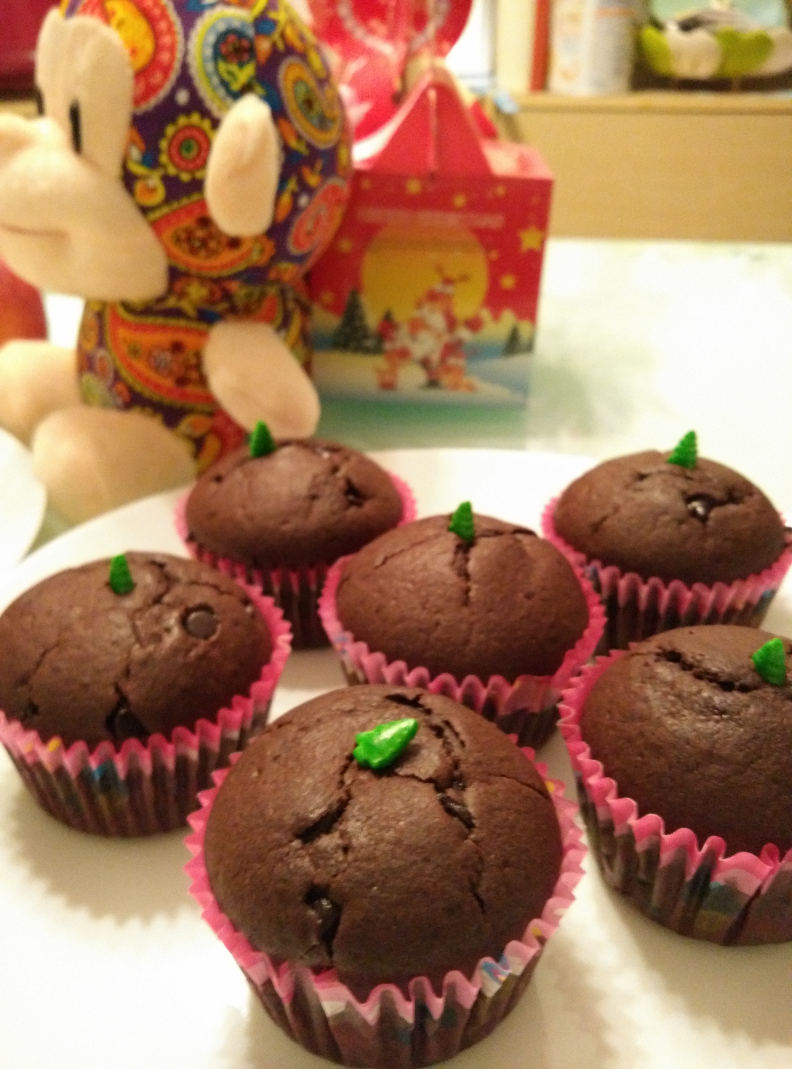 巧克力豆纸杯蛋糕 Chocolate Chip Cupcake