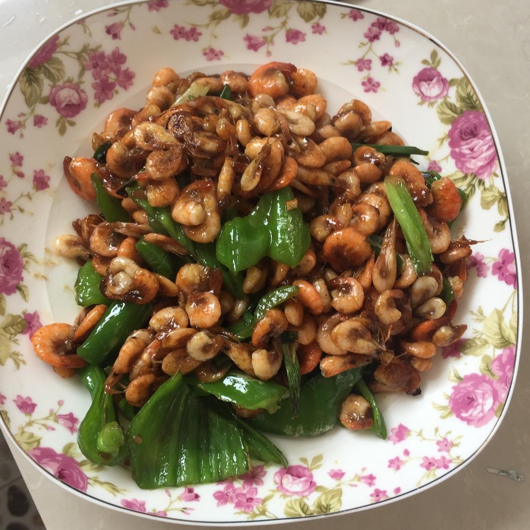 青椒小虾