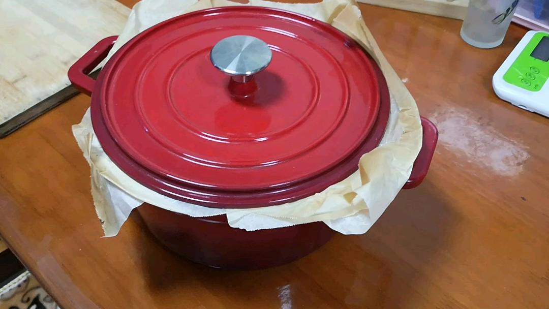 健身轻食：无油无糖高筋黑全麦粉欧包