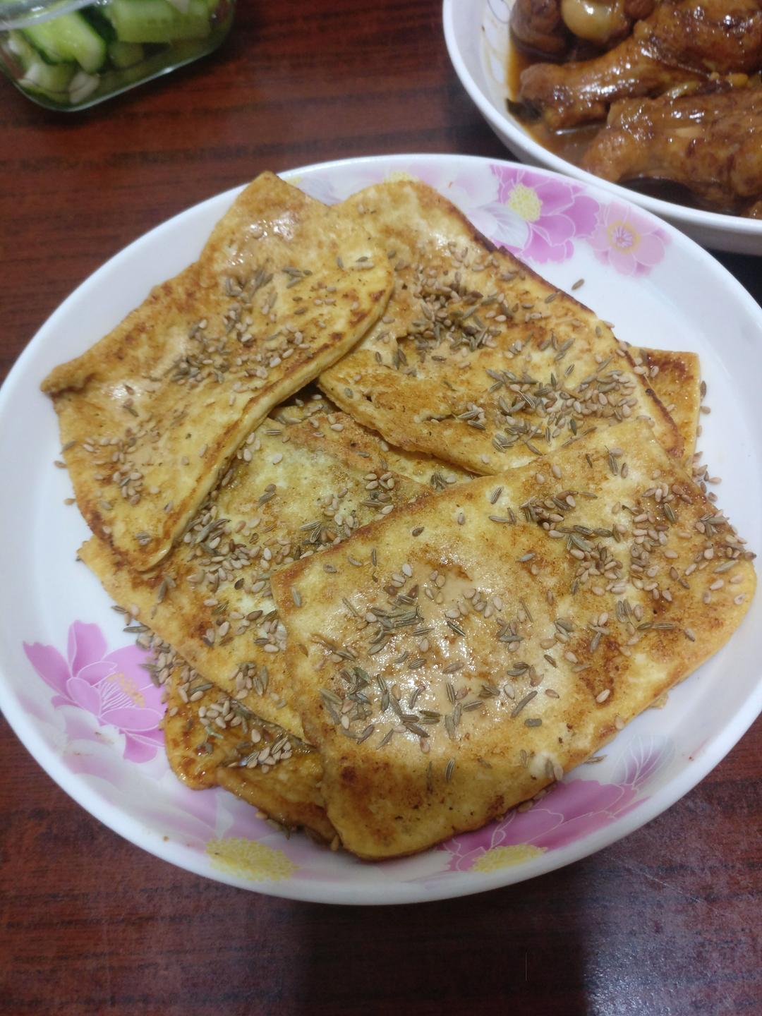 蚝油煎豆腐