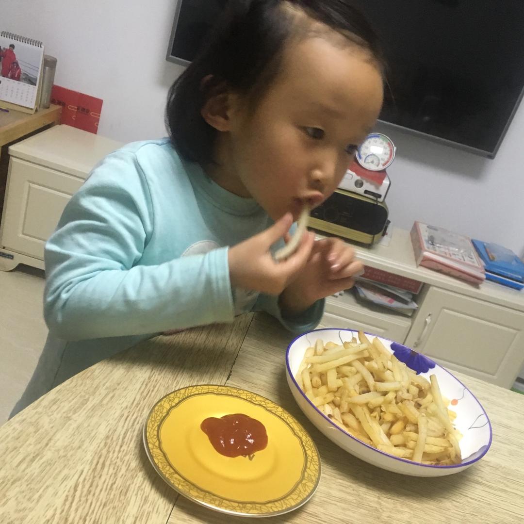 炸冻薯条