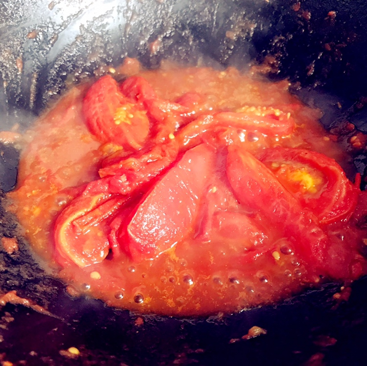 🍅番茄汤面🍜                      超级简单，营养又好吃的做法 步骤3
