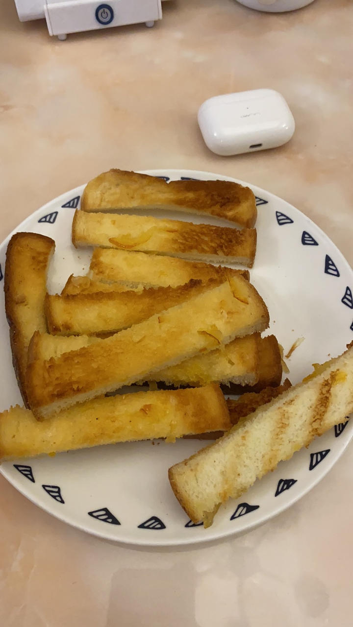 黄油蜂蜜吐司条🍞酥脆香甜✨吐司的神仙吃法‼️