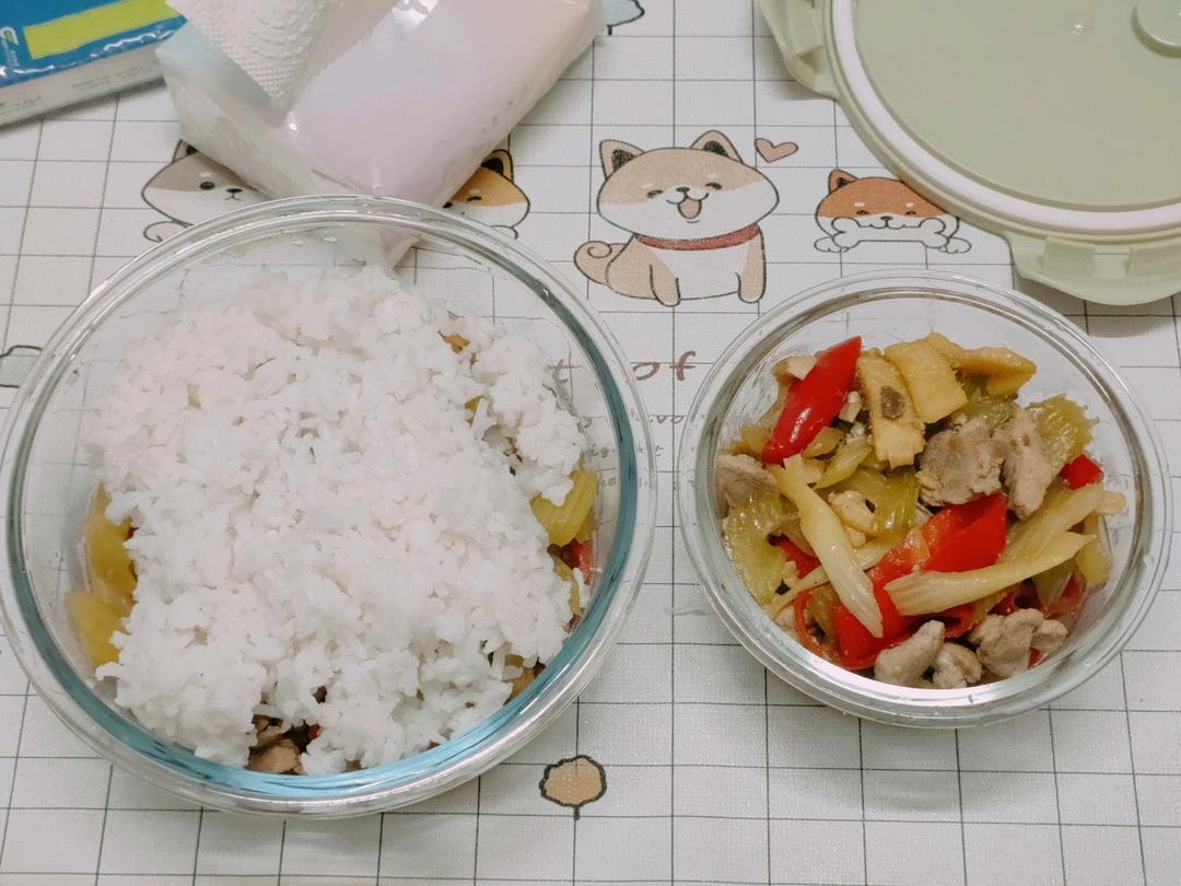 西芹炒肉