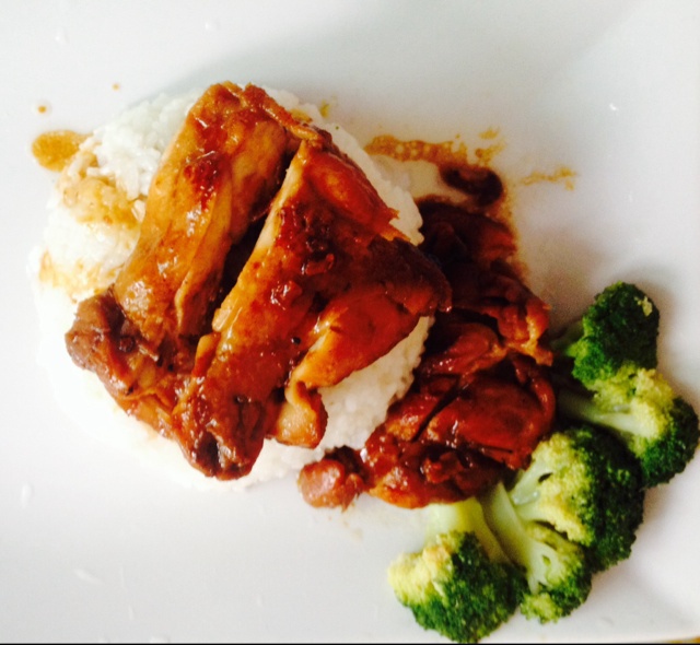 照烧鸡腿饭