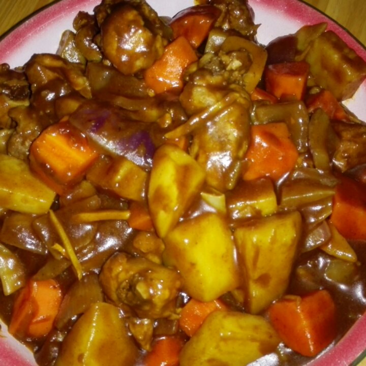 咖喱土豆排骨