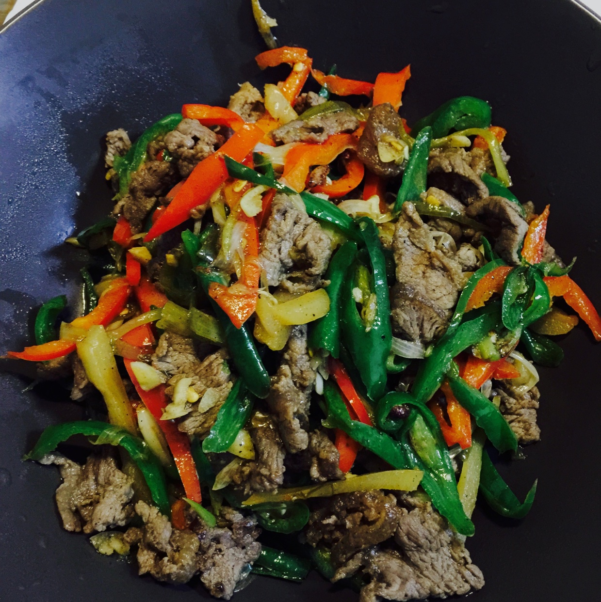 小炒牛肉