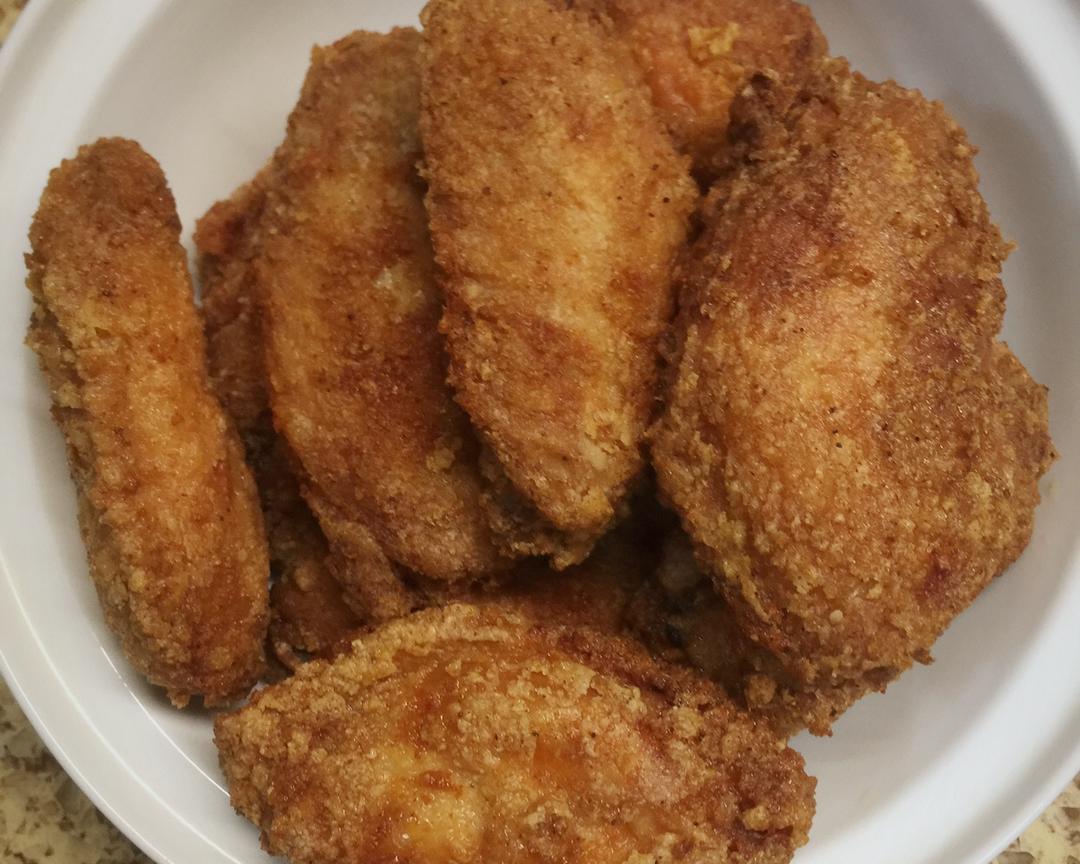 油炸鸡翅