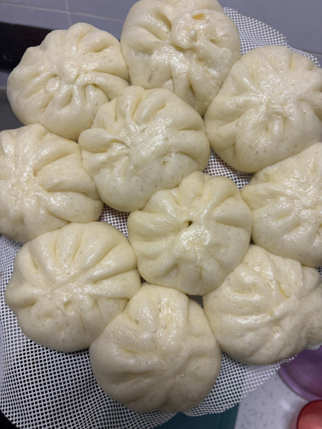 节省一半时间的大包子（另付翠绿菜包子，肉包子，腹黑包子食谱）