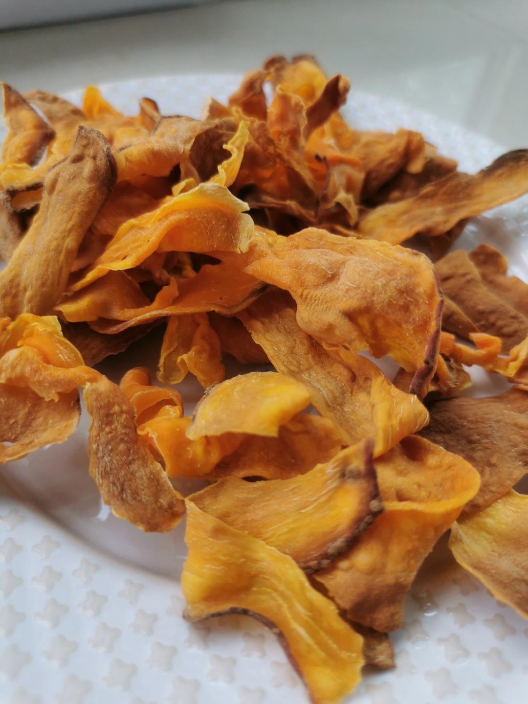 不用刀功不用油的地瓜片 健身简单零食