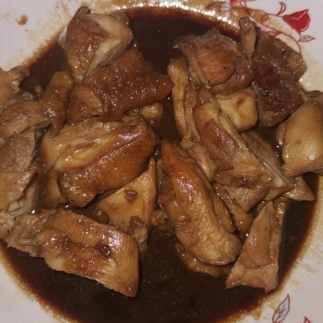 不放一滴油的照烧鸡腿饭