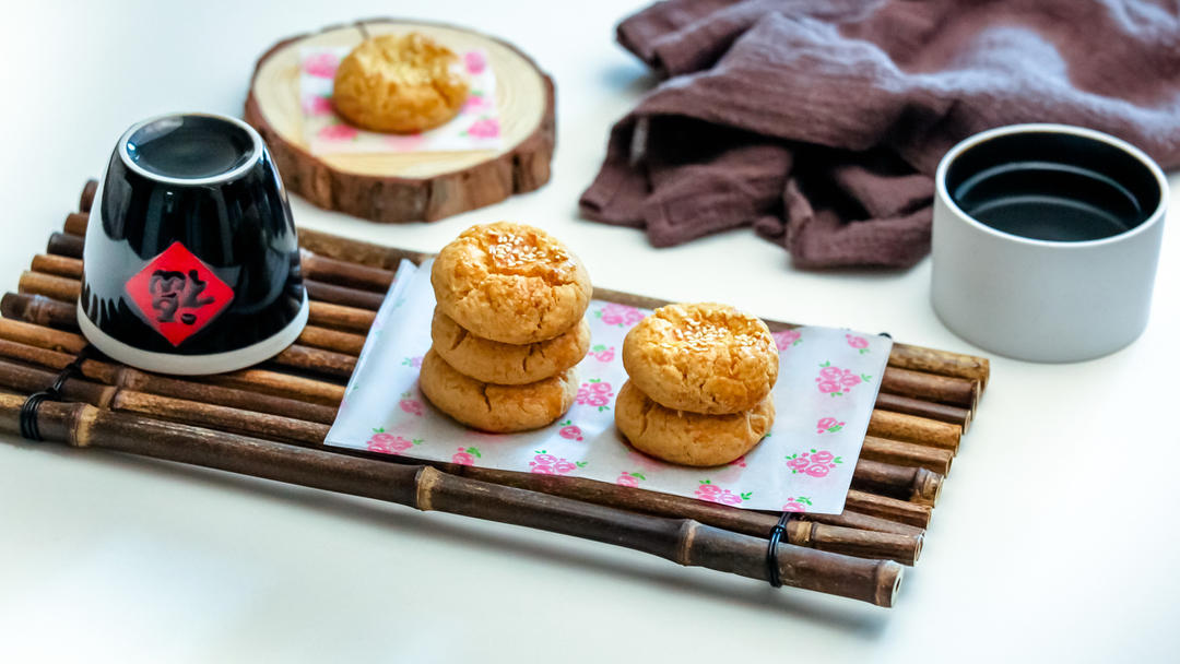 酥中有脆的老式桃酥