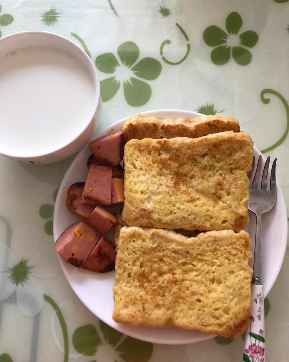 香煎面包片