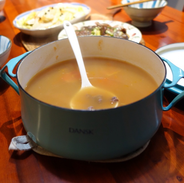 番茄滑牛肉汤