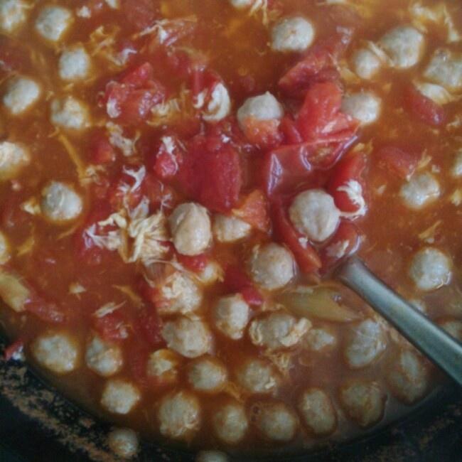 丸子版番茄鸡蛋汤的做法 步骤8