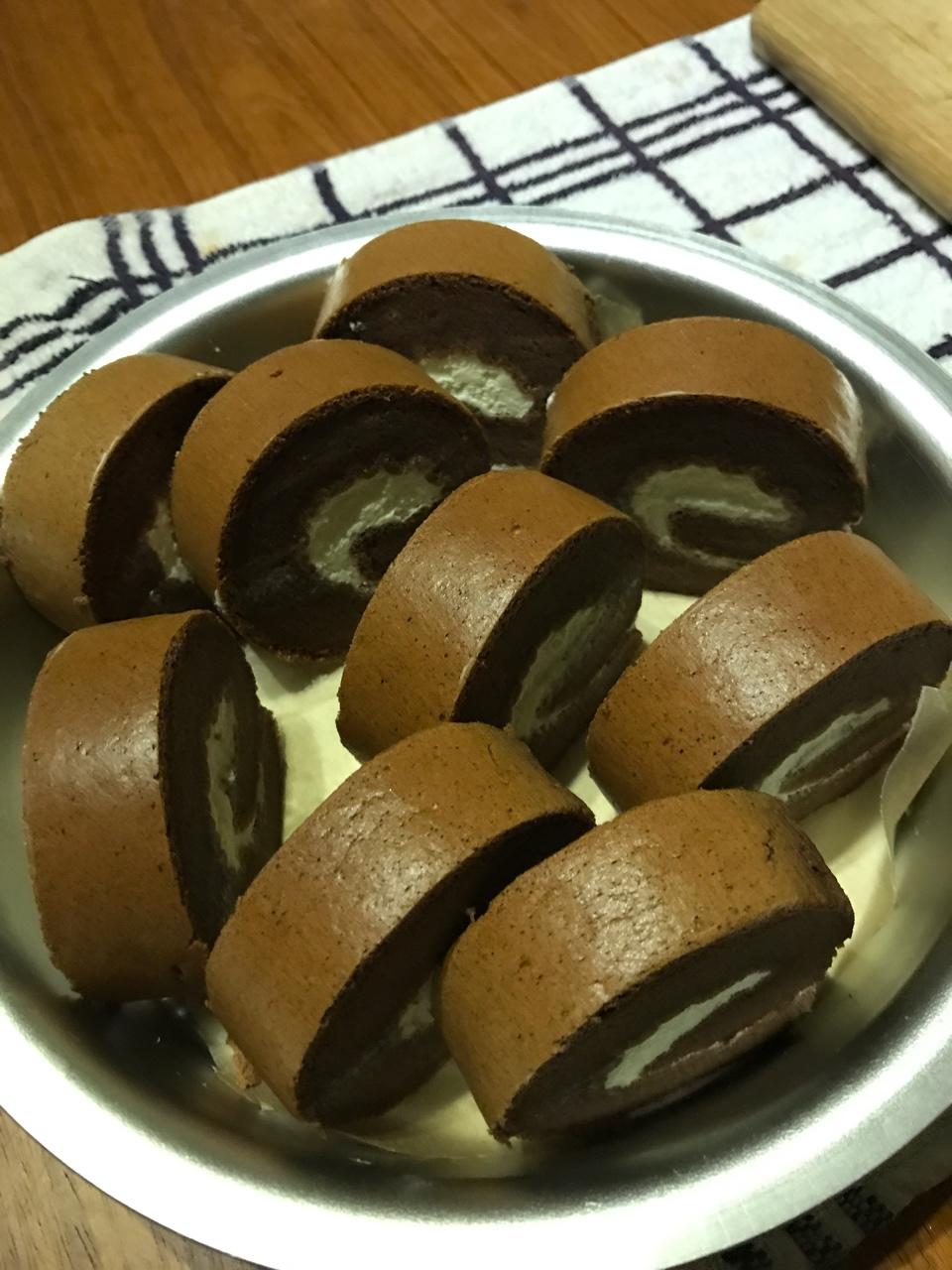 原味蛋糕卷