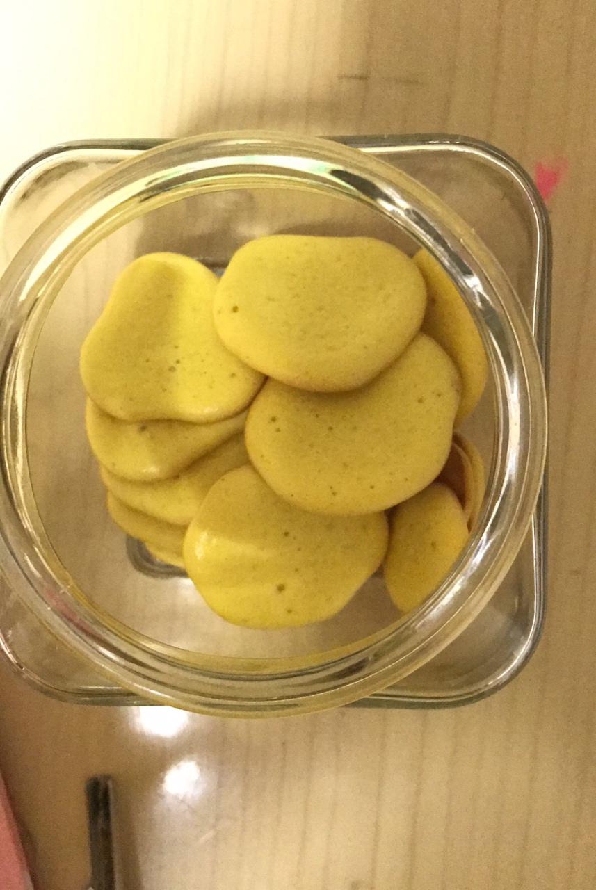 宝宝奶香蛋黄小溶豆