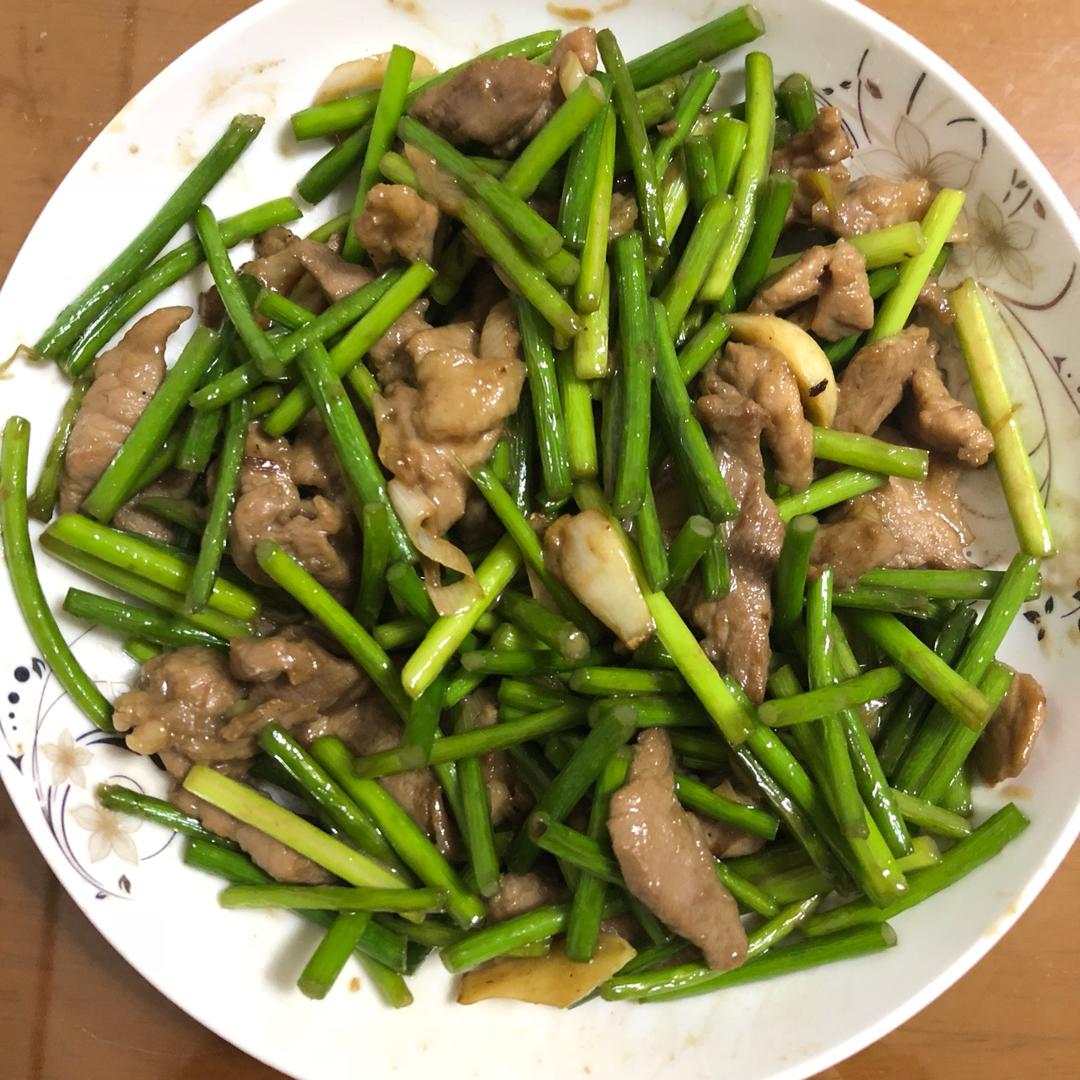 蒜薹炒肉