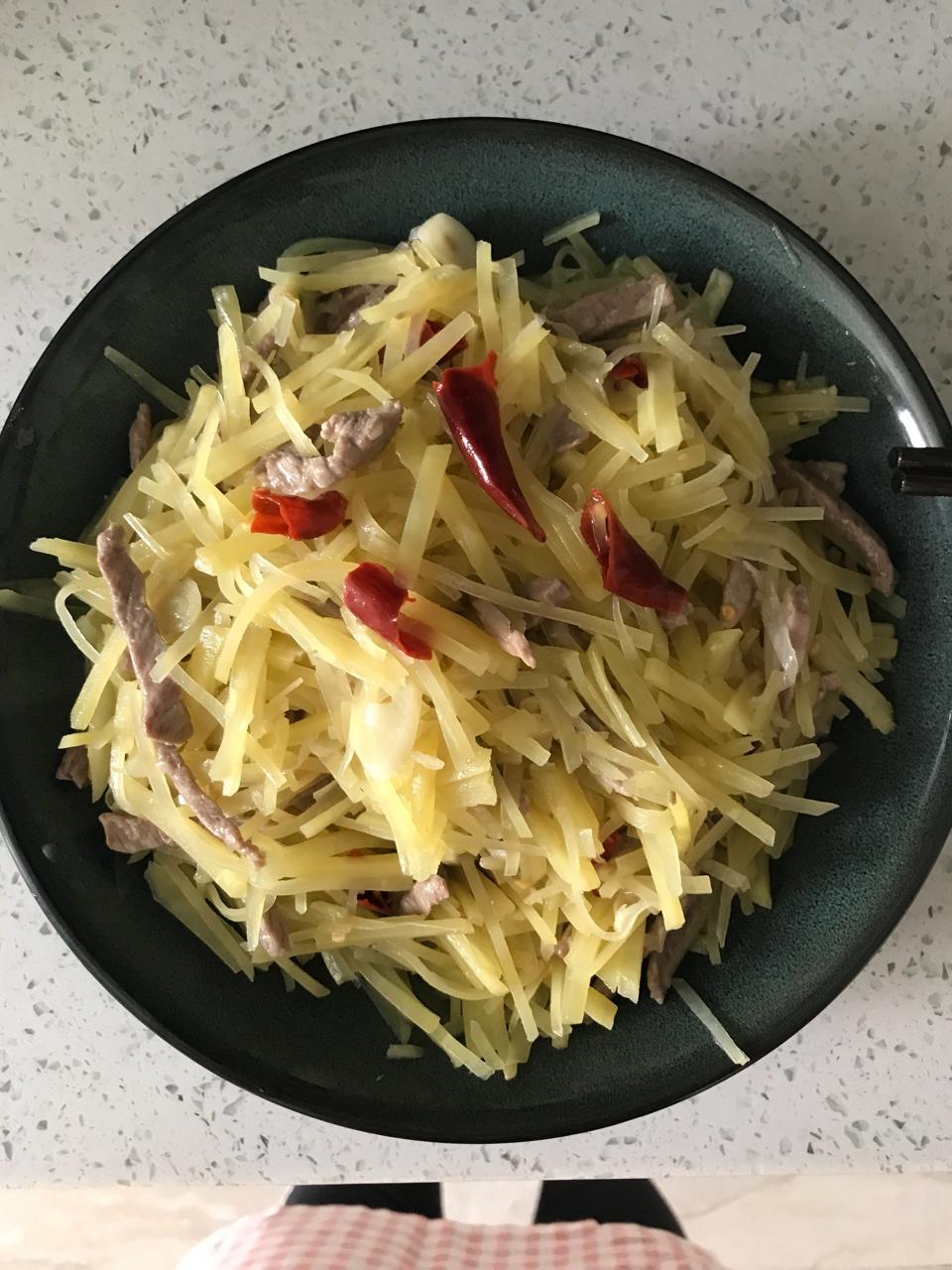 肉炒土豆丝