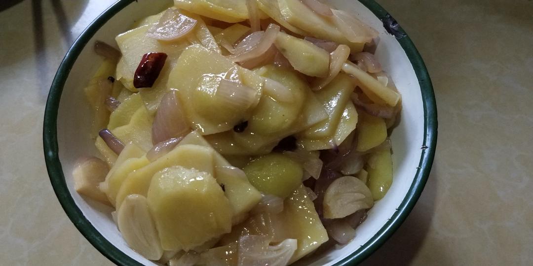 孜然洋葱土豆片