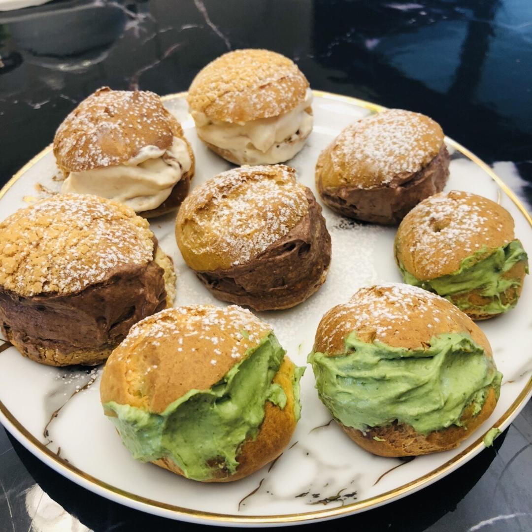 十分美味的酥皮泡芙