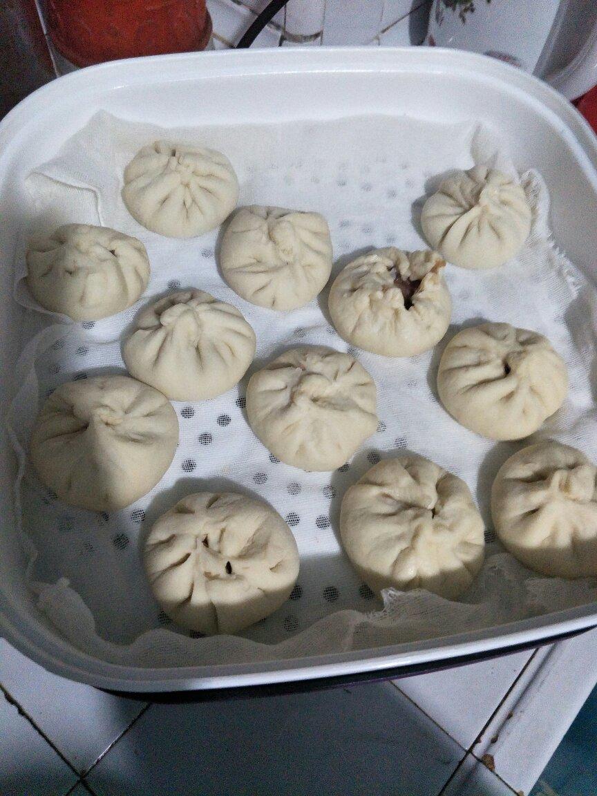 家庭手工肉馅大包子