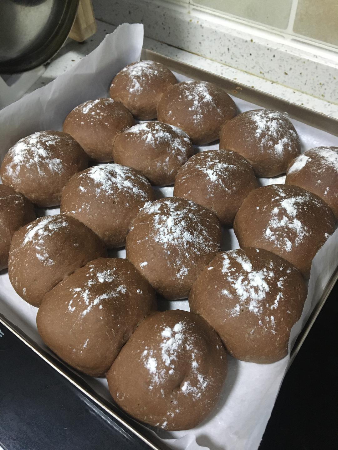 中种的巧克力小面包的做法