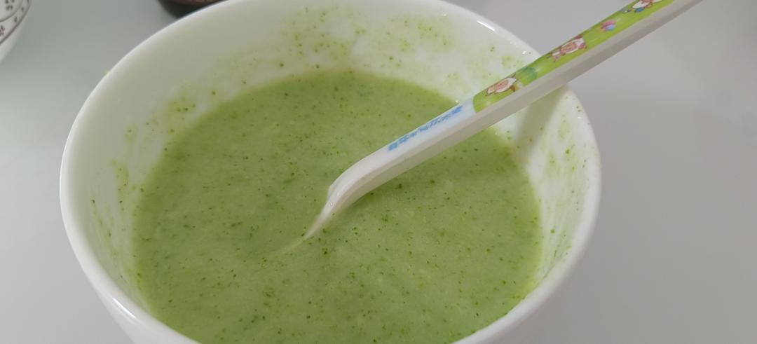 6个月宝宝辅食:西兰花泥🌳