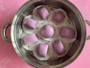 紫薯馒头的做法 步骤12