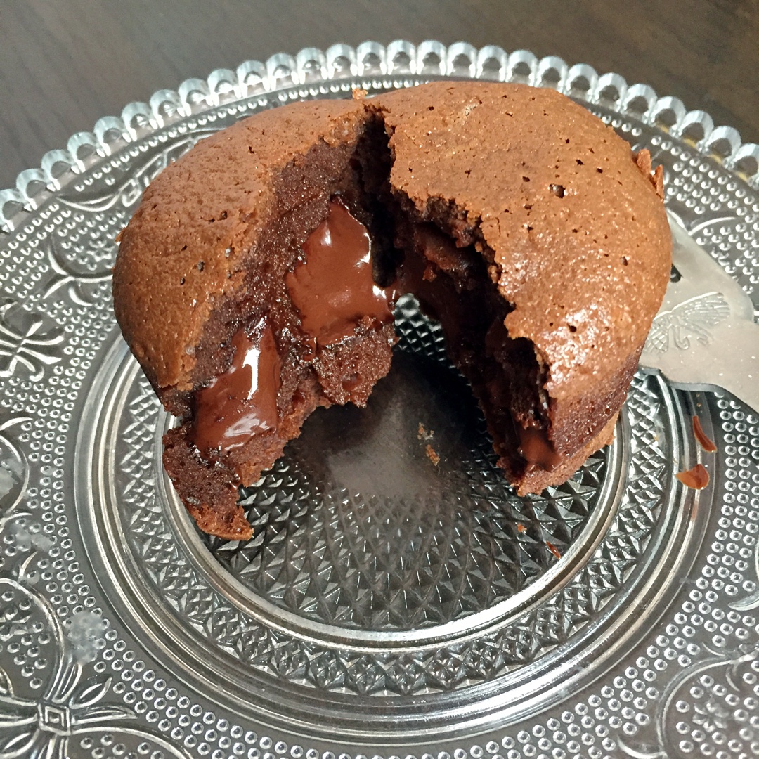 莫尼卡美食厨房：爆浆巧克力蛋糕
