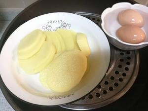 低脂低卡代餐～日式土豆鸡蛋沙拉的做法 步骤2
