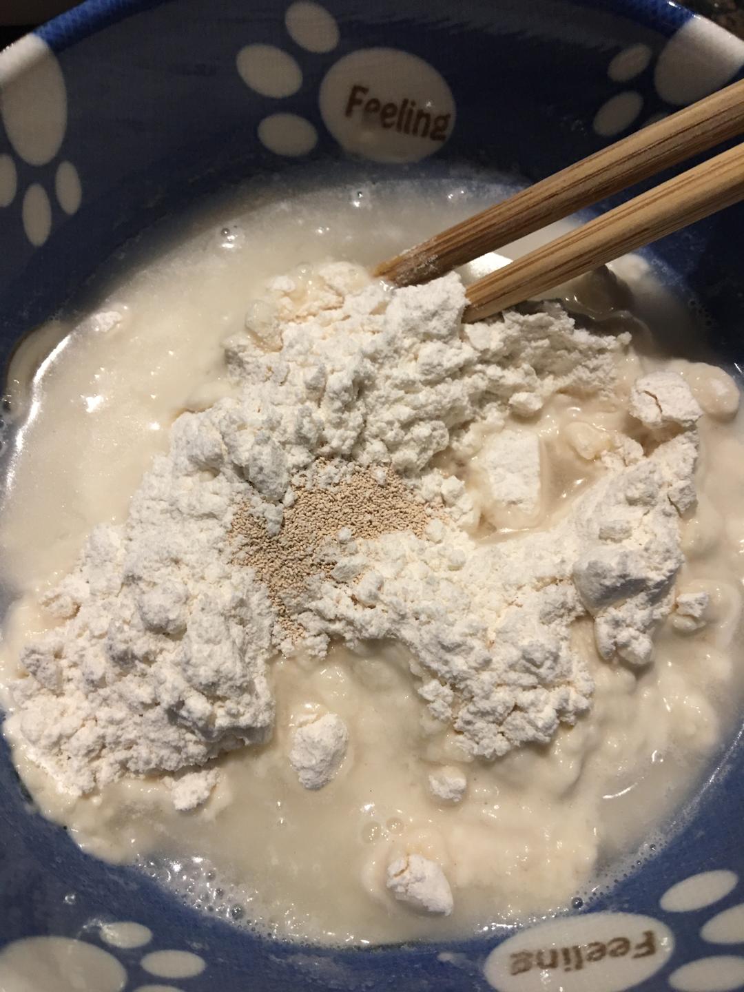 纯奶手撕吐司的做法 步骤1