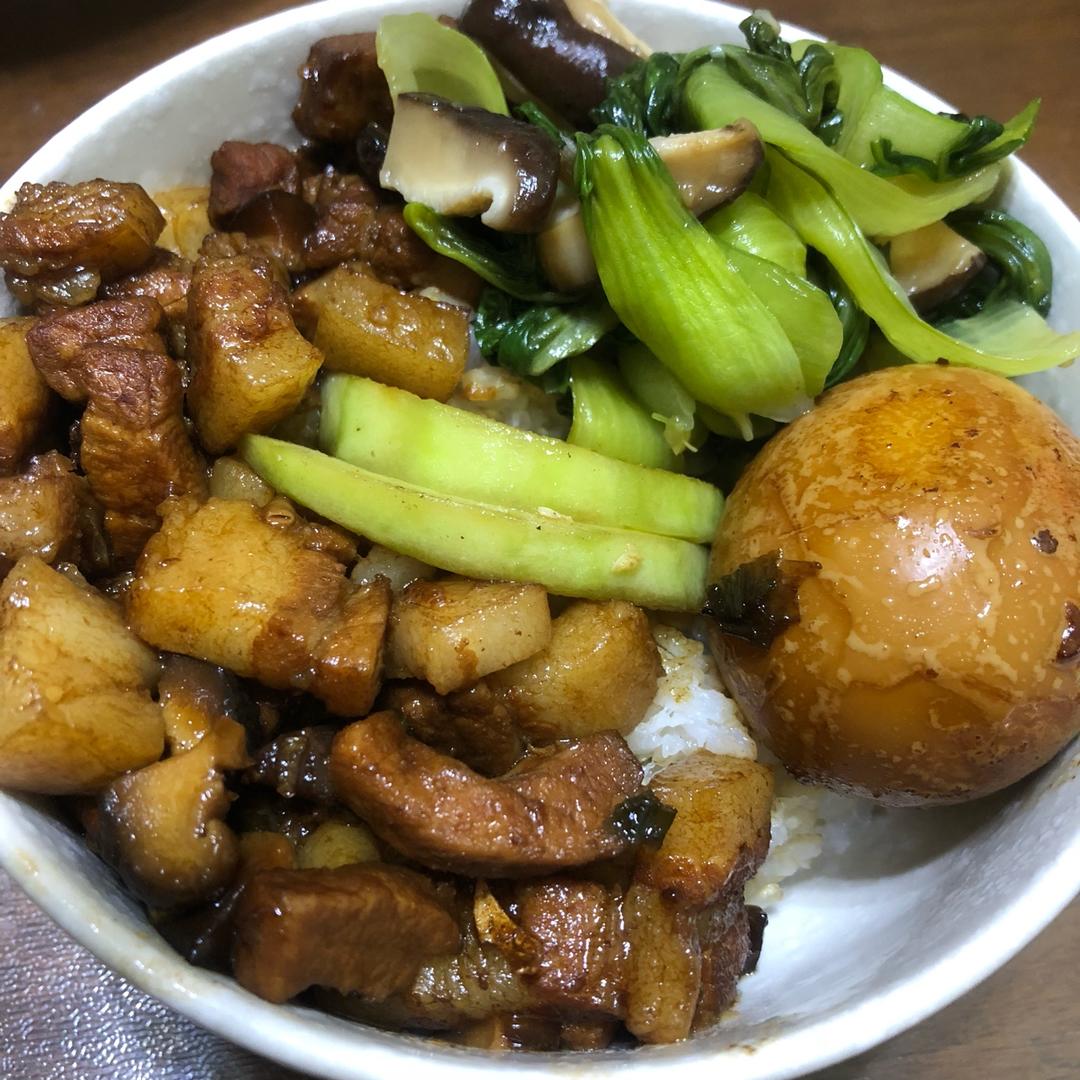 台湾卤肉  台湾卤肉饭Braised Pork Rice
