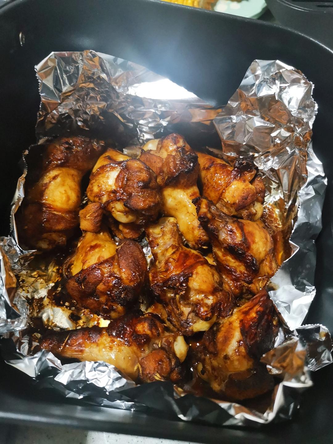 秒杀外面轻食店的所有鸡翅 吃了一次就彻底爱上(空气炸锅版)