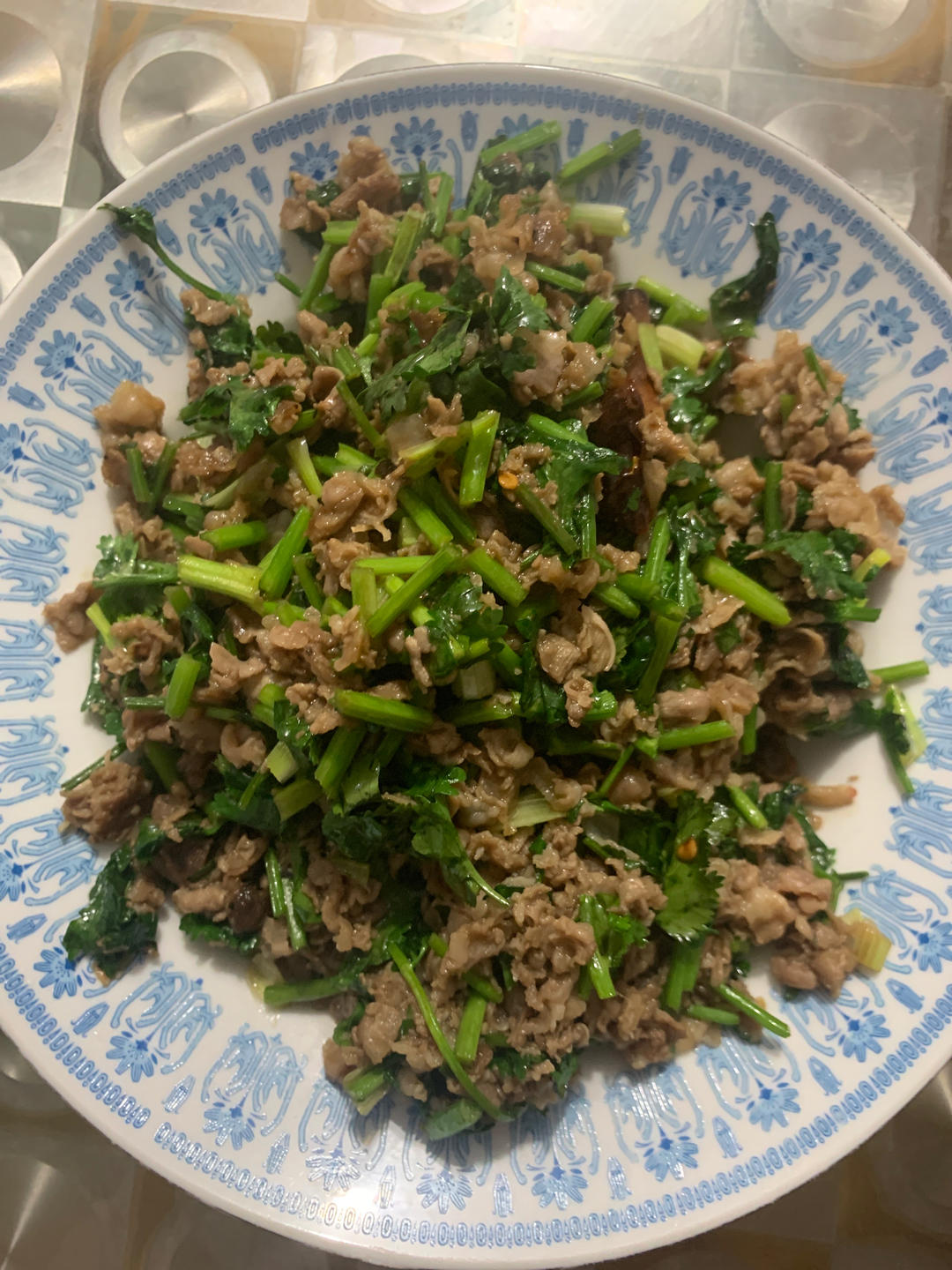 米炒羊肉