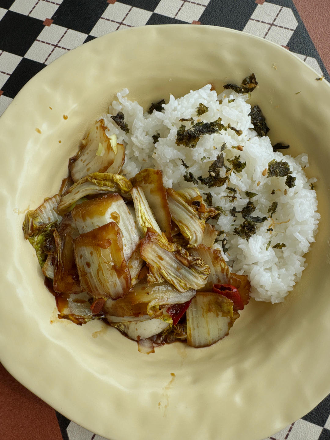 酸辣娃娃菜极简版💜