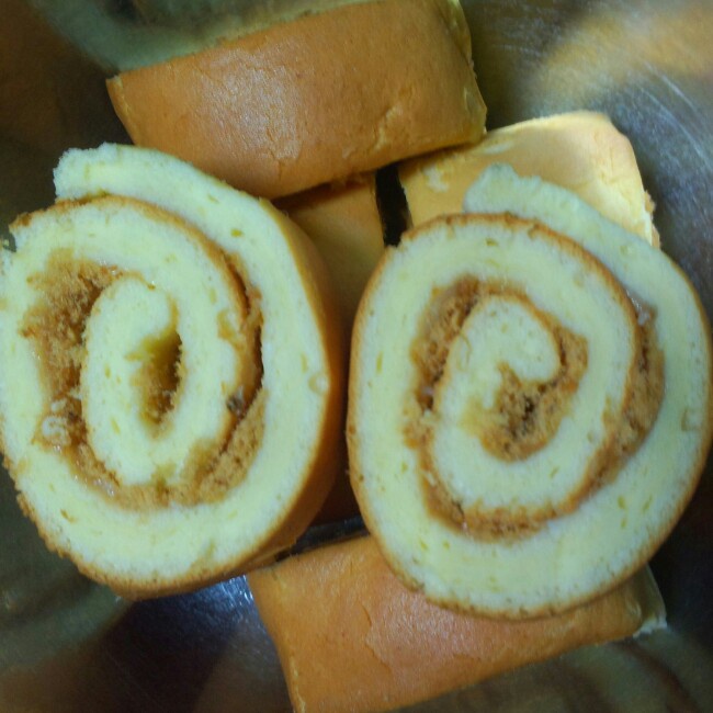烫面戚风蛋糕卷，平凡，不平淡。