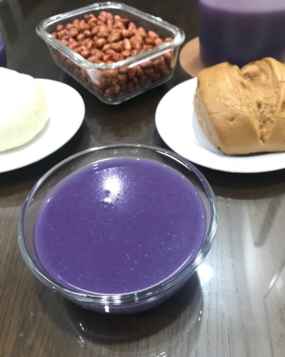 紫薯米糊