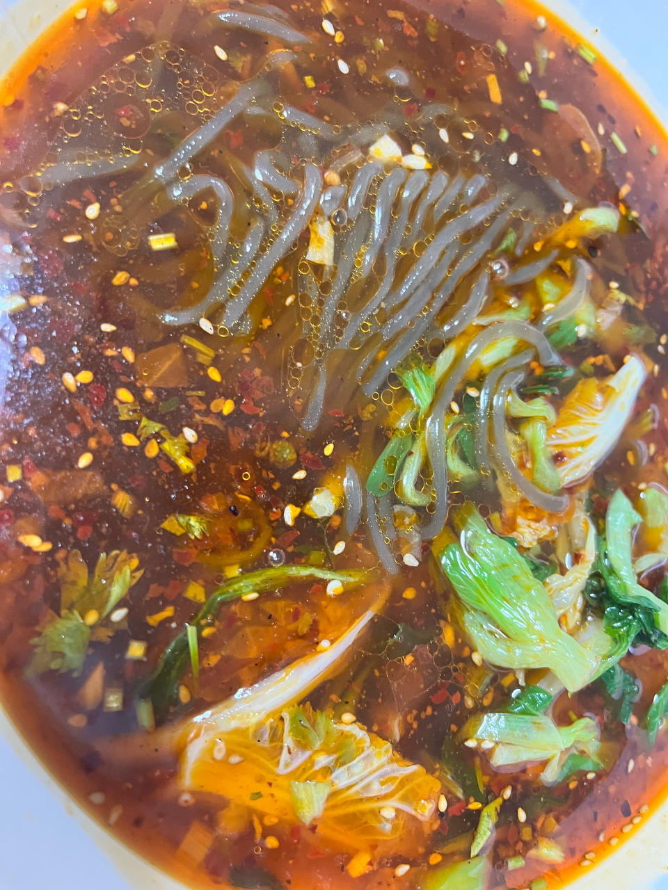 我被自己做的酸辣粉征服了！小白也毫无压力！