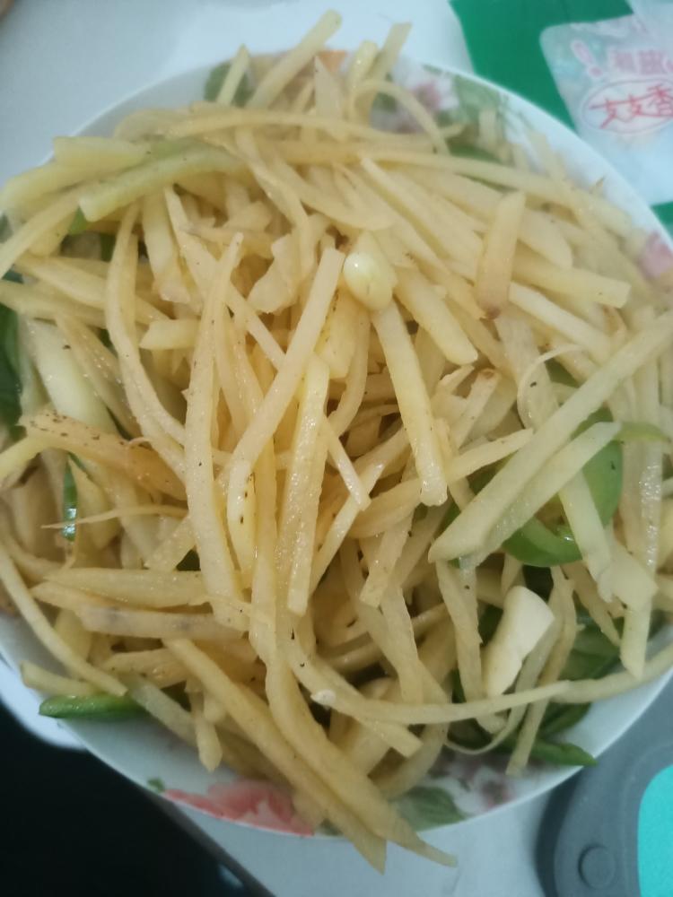 青椒土豆丝