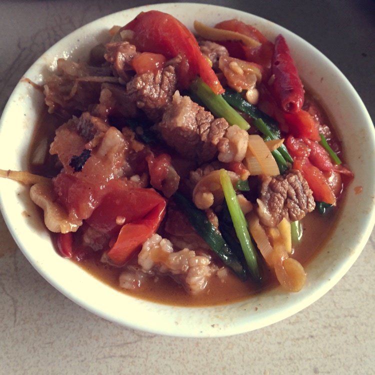 西红柿牛腩