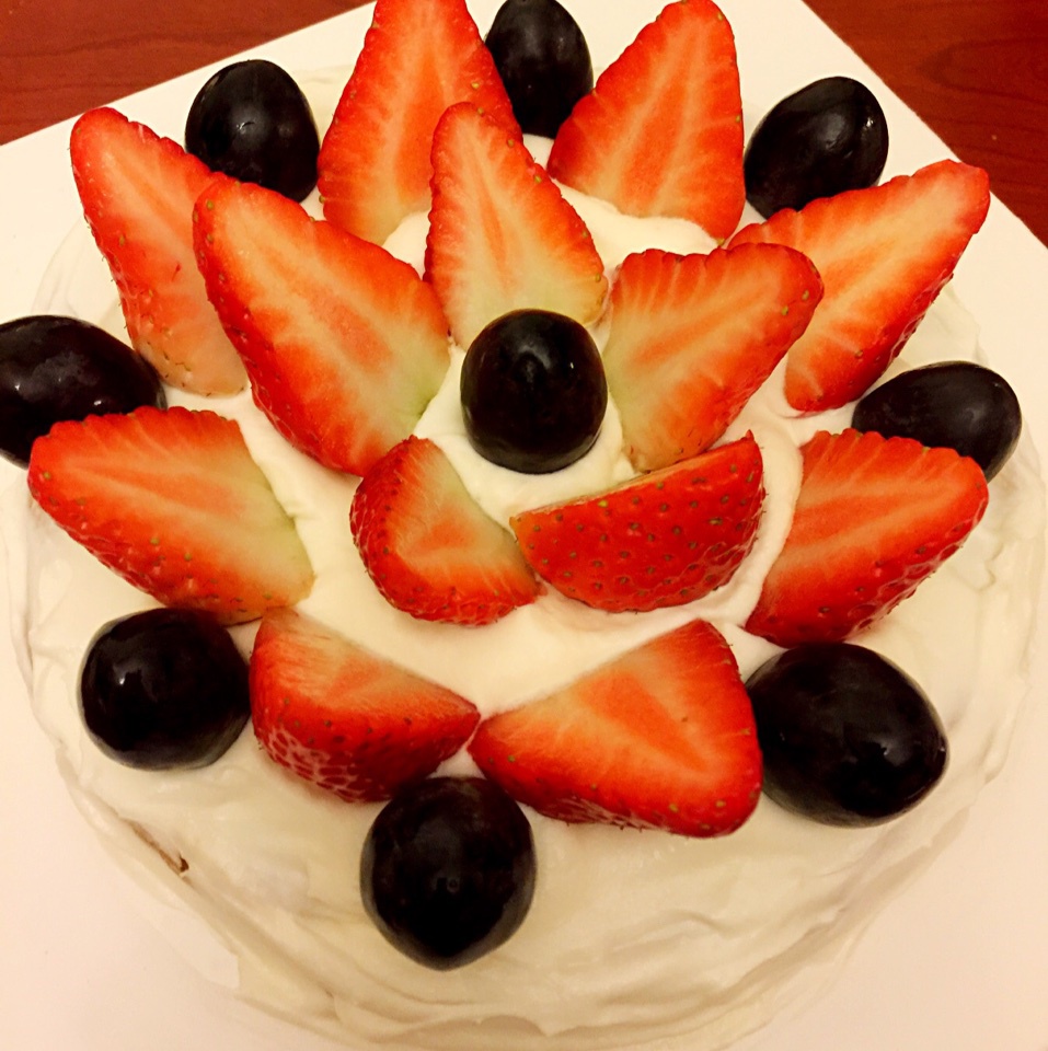 宝宝的无糖无添加周岁生日蛋糕