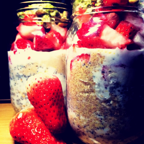 Overnight Oatmeal 隔夜早餐燕麦杯