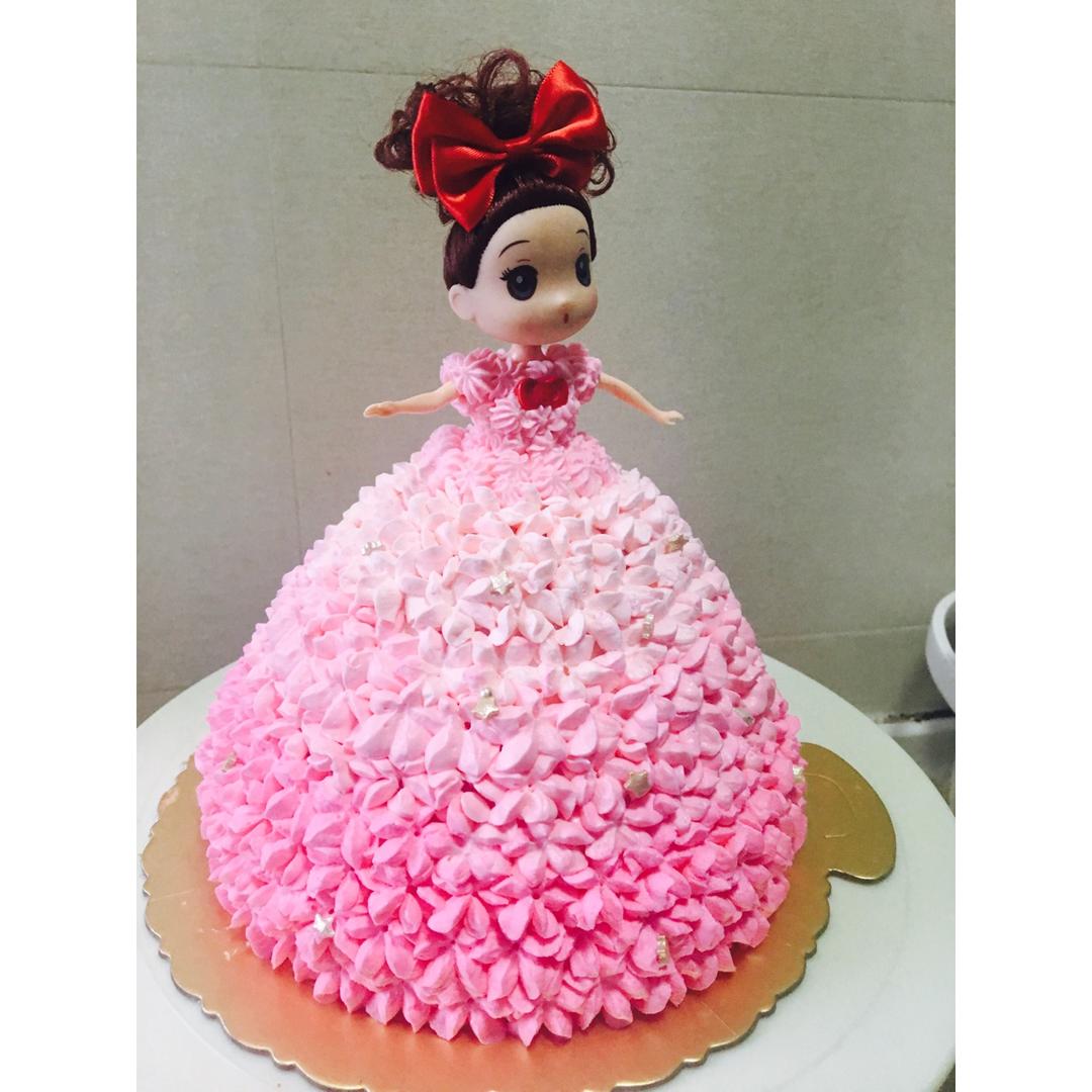 超级简单的小迷糊公主，渐变玫瑰装饰~！秒懂~！！