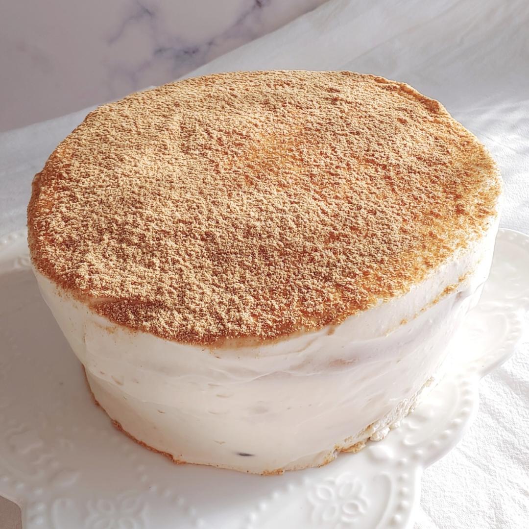 红豆麻薯奶油蛋糕