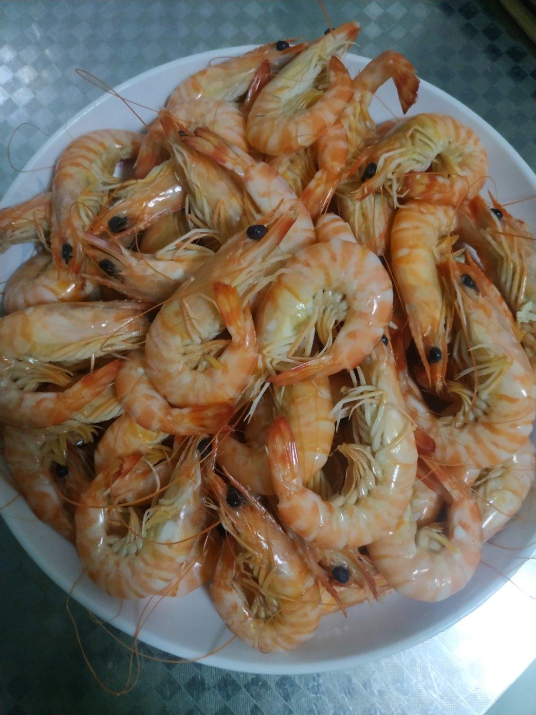 清蒸基围虾