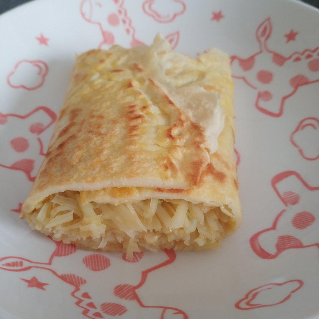 土豆丝卷饼