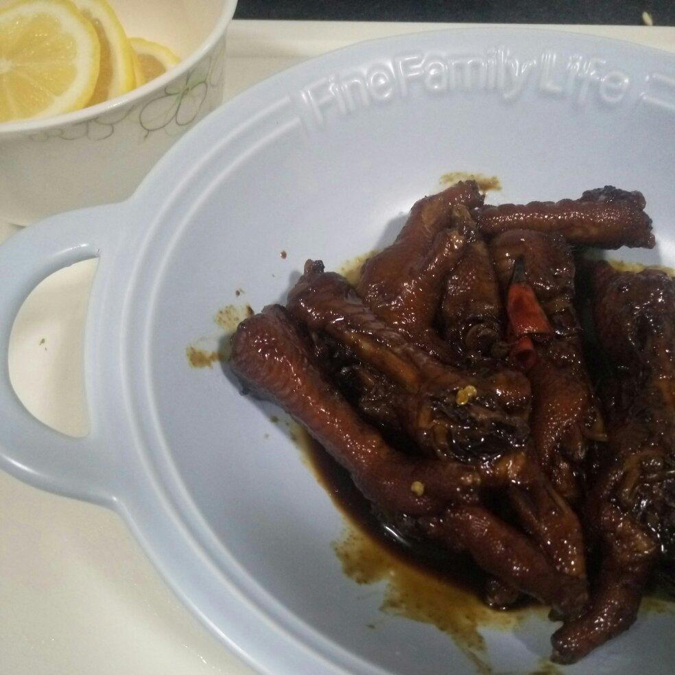 秘制红烧鸡爪