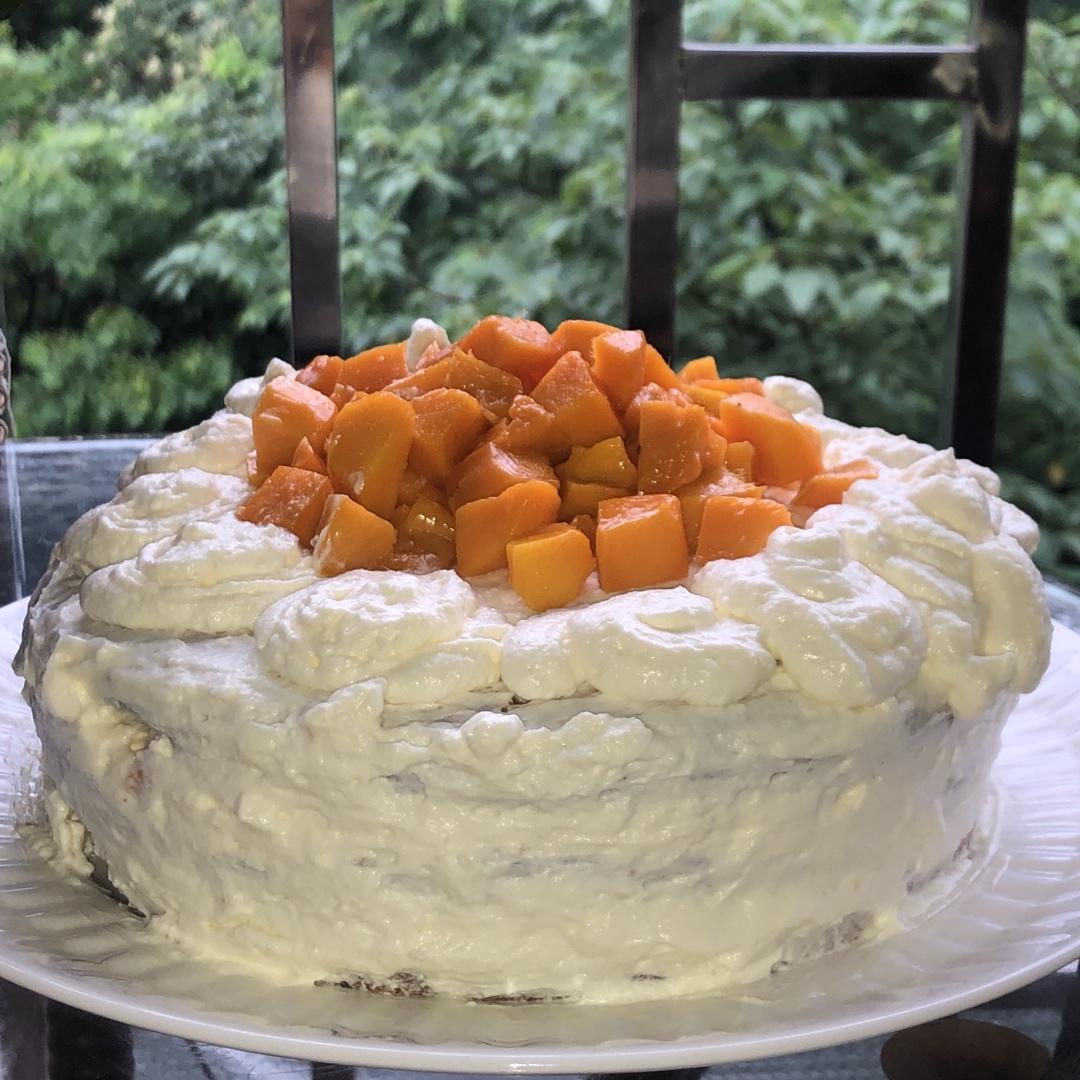 不凹底不塌陷的完美戚风蛋糕