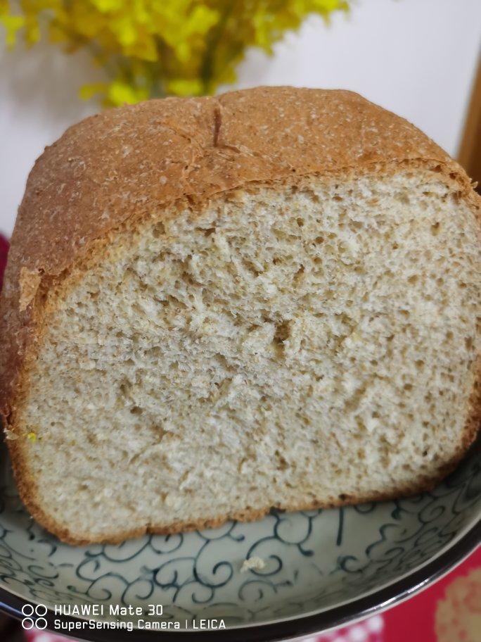 超简单，手撕全麦面包（面包机版）